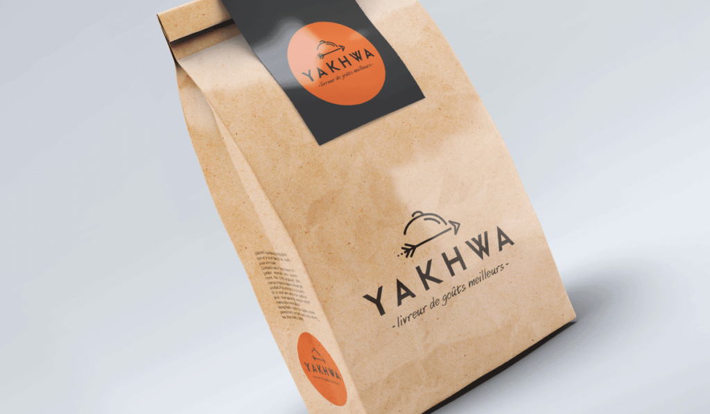 visuel du packaging de Yakhwa réalisé par Laurent Agier, agence de communication à Toulon